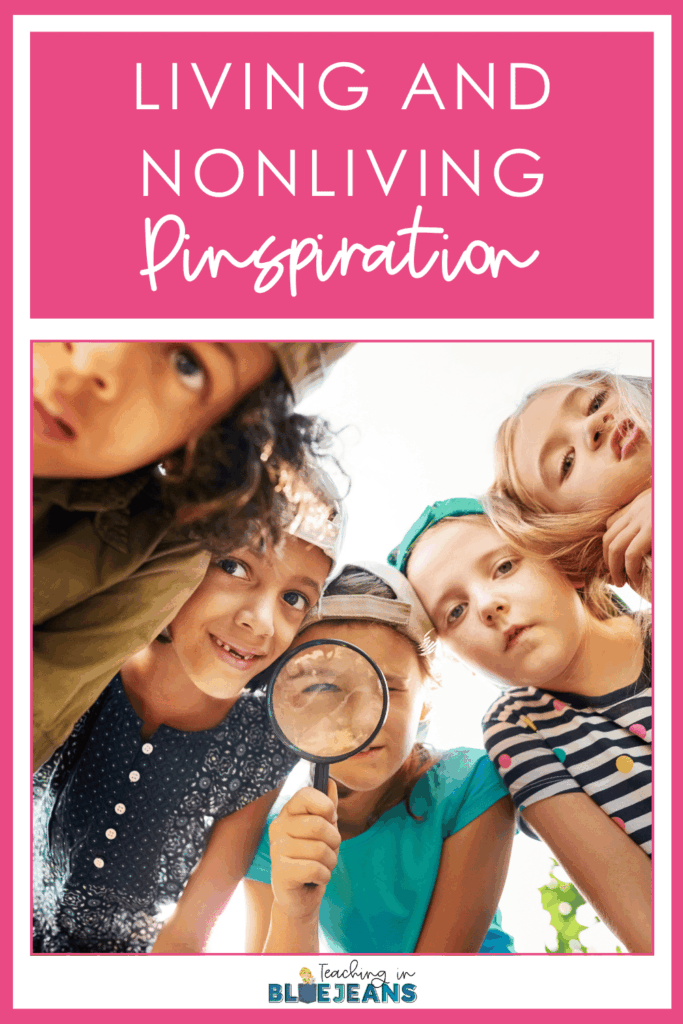 Living and Nonliving things ideas can be hard to come by! This blog post offers numerous ways to teach living and nonliving things without it being repetitive.