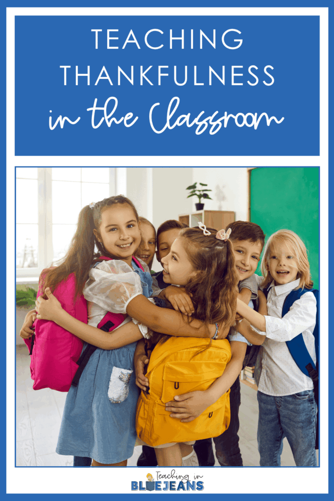 Teaching thankfulness in the classroom should not be overlooked. This blog post provides you tips and tricks for teaching thankfulness in the classroom.