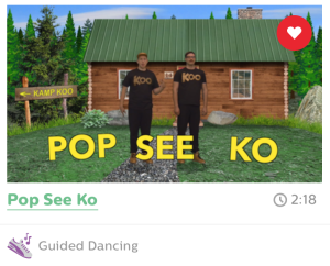 My students beg for Pop See Ko on a daily basis! Love just doesn't describe how they feel about this song/dance.