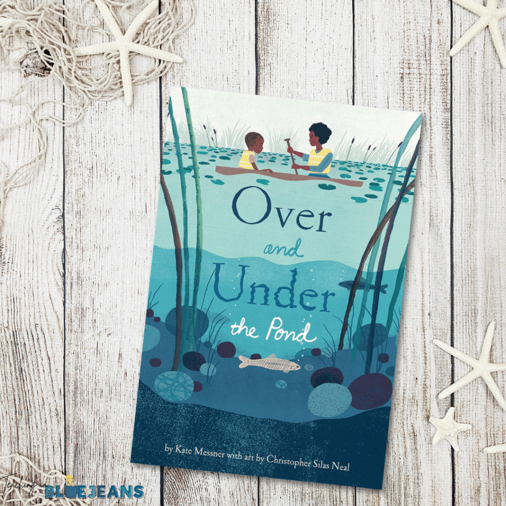 "Over and Under the Pond" is a read aloud you can use to explore life within and around a pond.