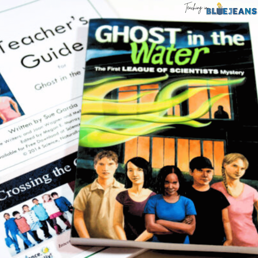 Ghost in the water is a great book about science for the classroom!