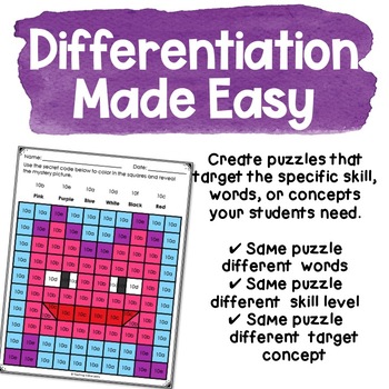 Friendly Monster Theme Hidden Picture Puzzles | EDITABLE Mystery Pictures - Image 4