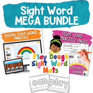 3 fun and engaging sight word practice activities to help your students master their sight words - includes 220 words on the Dolch word list