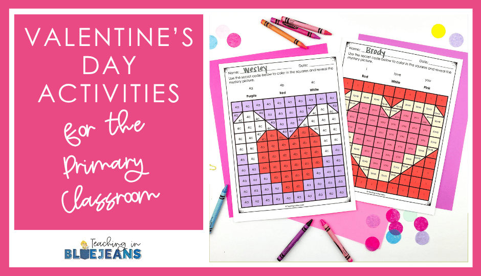 Valentine's Day Activities for the Primary Classroom