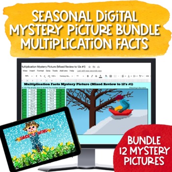 use these fun digital seasonal mystery pictures to help your students prepare for math tests this year.