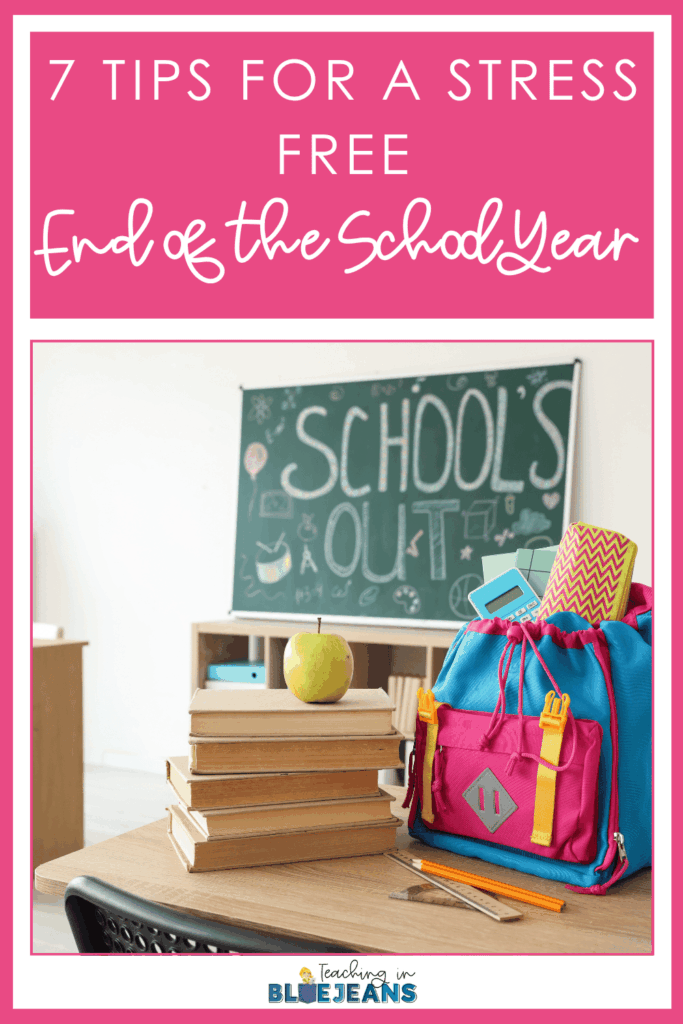 Use these 7 helpful tips to have a Stress Free End of Year to finish off your year in a stress free way that will have you ready to relax this summer.