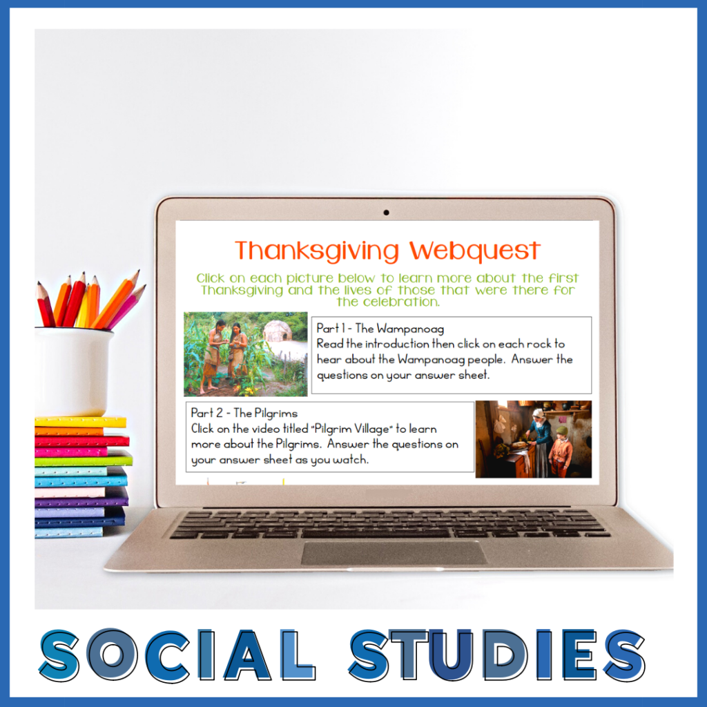 Social Studies resources for the elementary classroom