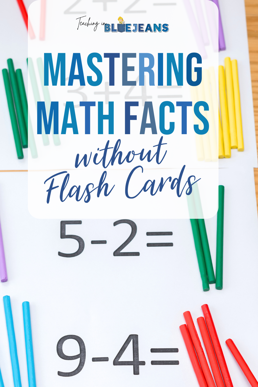 Help your students learn their basic math facts without the drill and kill of flash cards. These hands-on and interactive activities will help your kids learn their math facts while having fun. #mathfacts #elementarymath