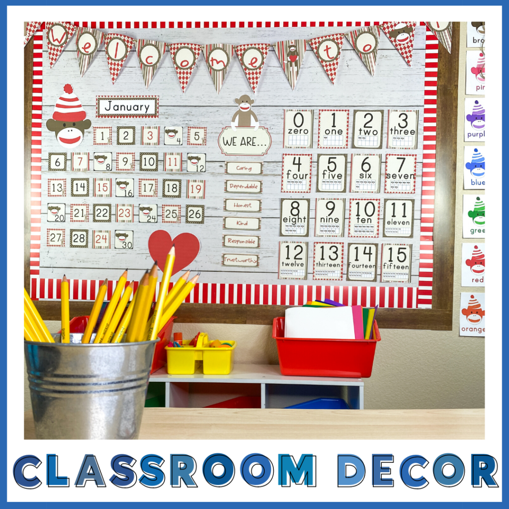 Classroom Decor resources for the busy teacher