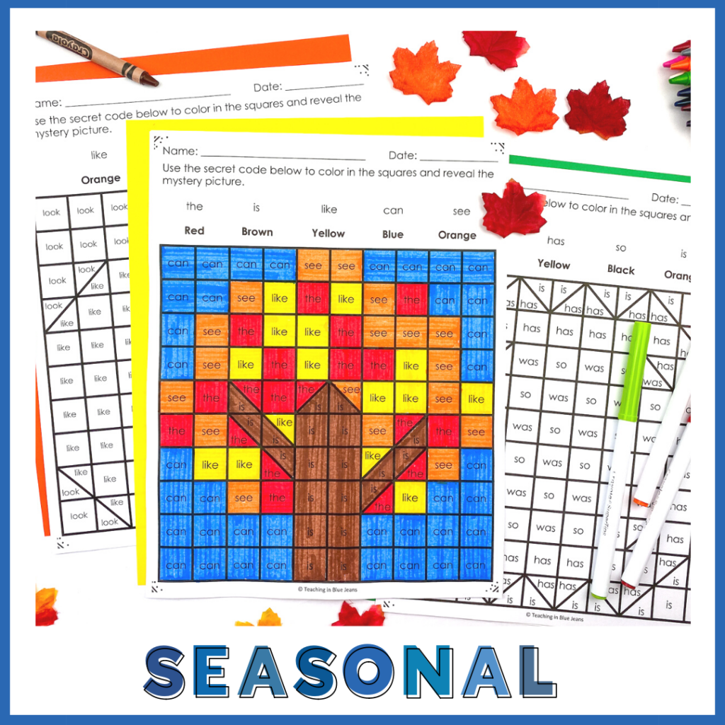 Holiday and Seasonal educational resources for the elementary classroom