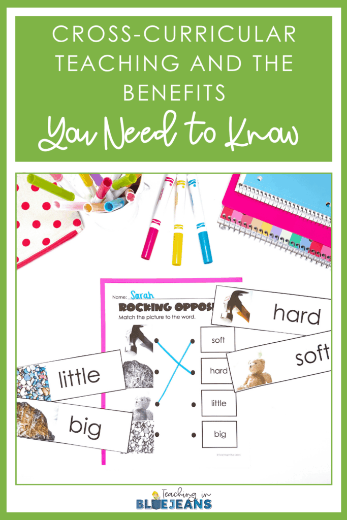 Cross curricular teaching is a great way to maximize your time as a teacher, and engage your students on a deeper level! Get ideas for integrating lessons and the benefits of cross curricular teaching by checking out this post!