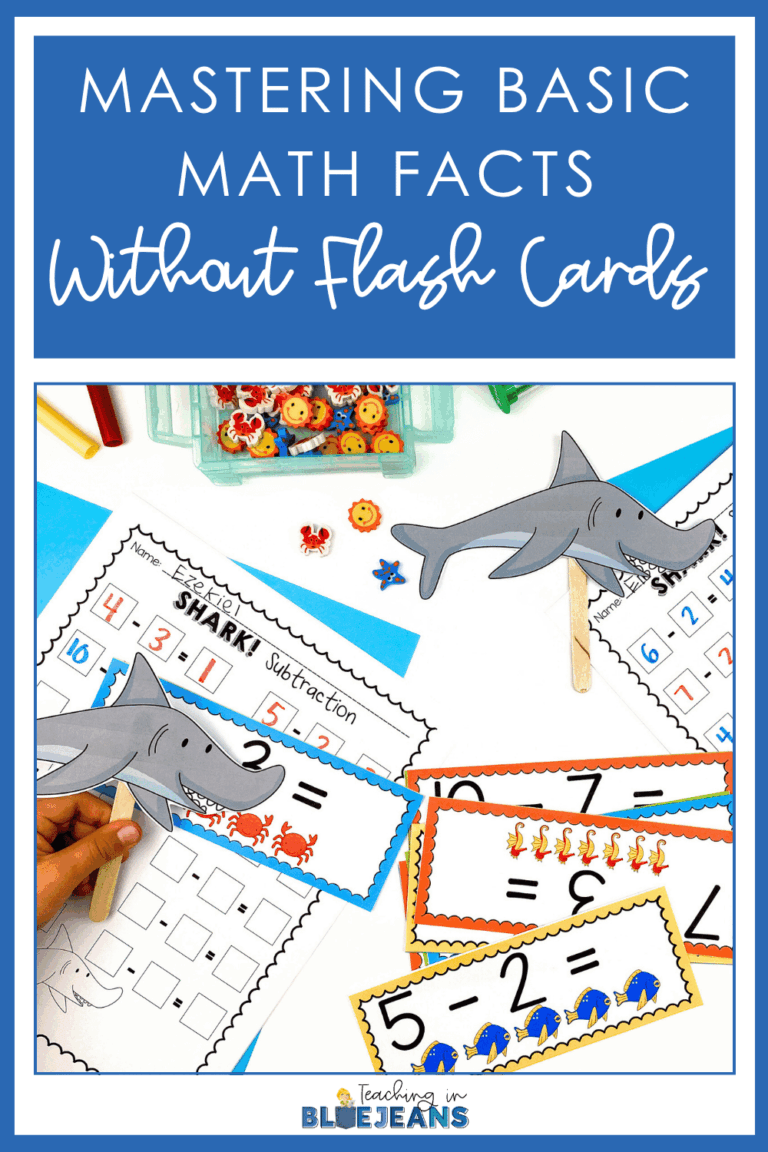 Mastering Basic Math Facts Without Flash Cards