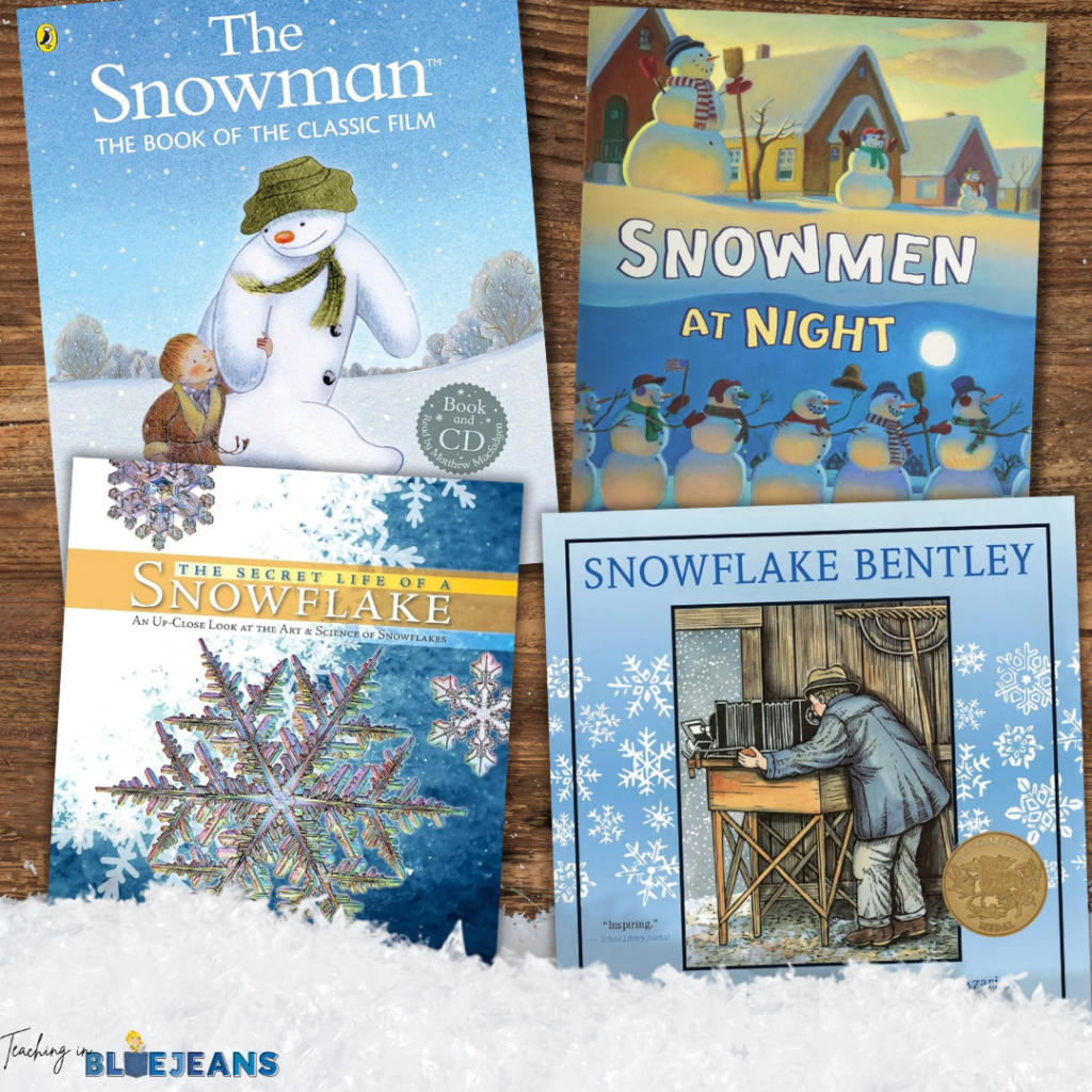 These snow themed picture books make a great addition to your winter activities.