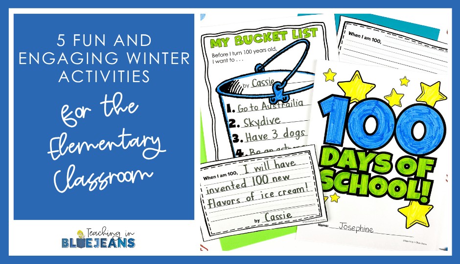 5 Fun and Engaging Winter Activities for the Elementary Classroom