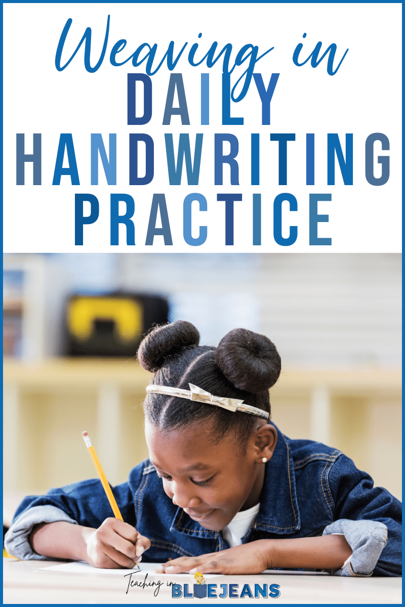 Help your students improve their handwriting with these tips and ideas for weaving handwriting practice into your daily classroom routine. Whether you are teaching print or cursive these tips apply. Perfect for classroom teachers and homeschooling parents.