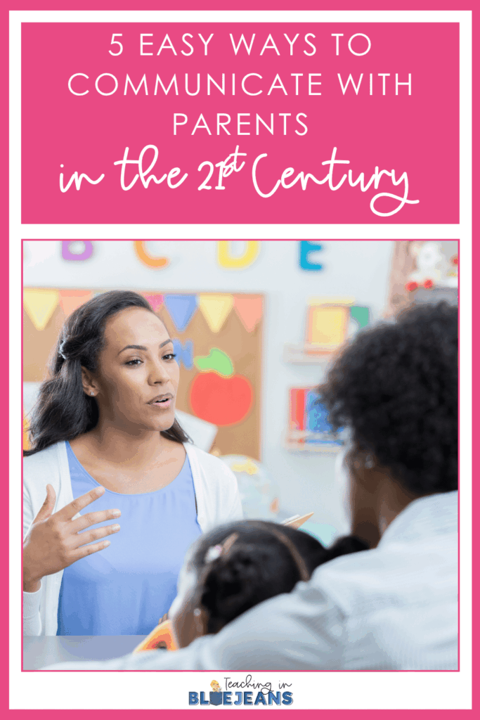 Does thinking about communicating with parents in your classroom stress you out? It doesn't have to! Check out these 5 EASY ways to communicate with parents that DON'T involve making phone calls!