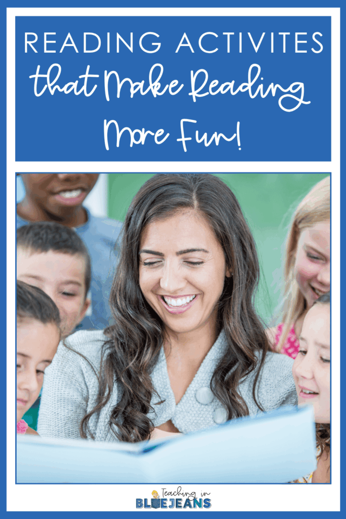 Want to instill a love of books and reading in your students that will last a lifetime? These engaging reading activities will help you do just that with ideas like "reading buddies" and other props that make reading more fun!