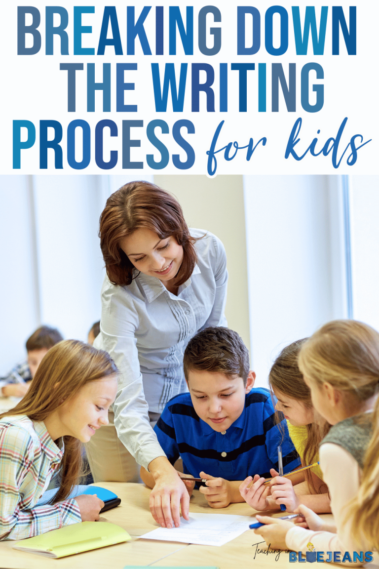 Breaking Down the Writing Process for Kids