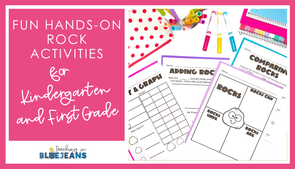 Fun Hands-On Rocks Activities for Kindergarten and First Grade