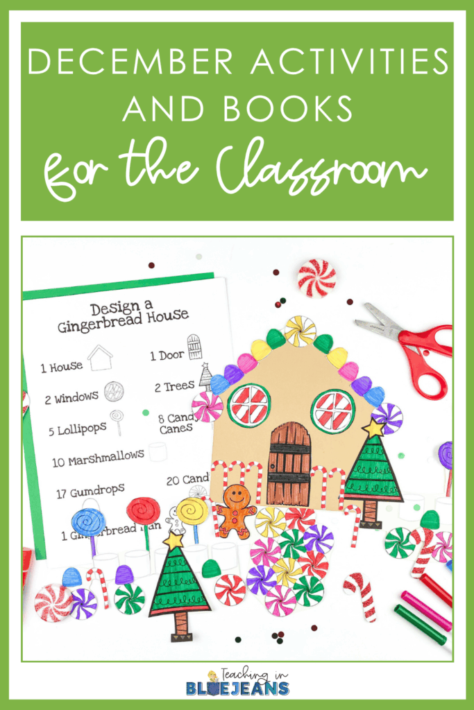 Looking for December activities and books for your classroom? The holiday excitement is here and this post has plenty of activities to keep students engaged and on task this December!
