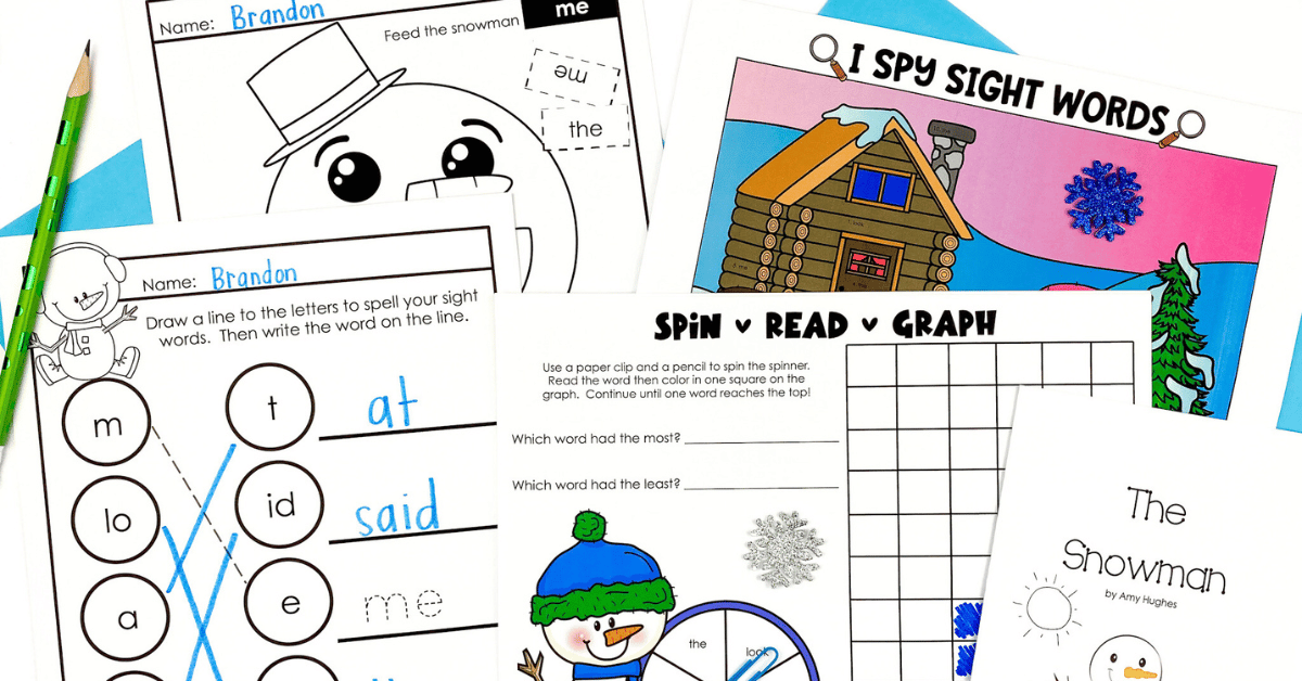 Engage your students this winter with snowmen! Your students will love learning with snowmen.