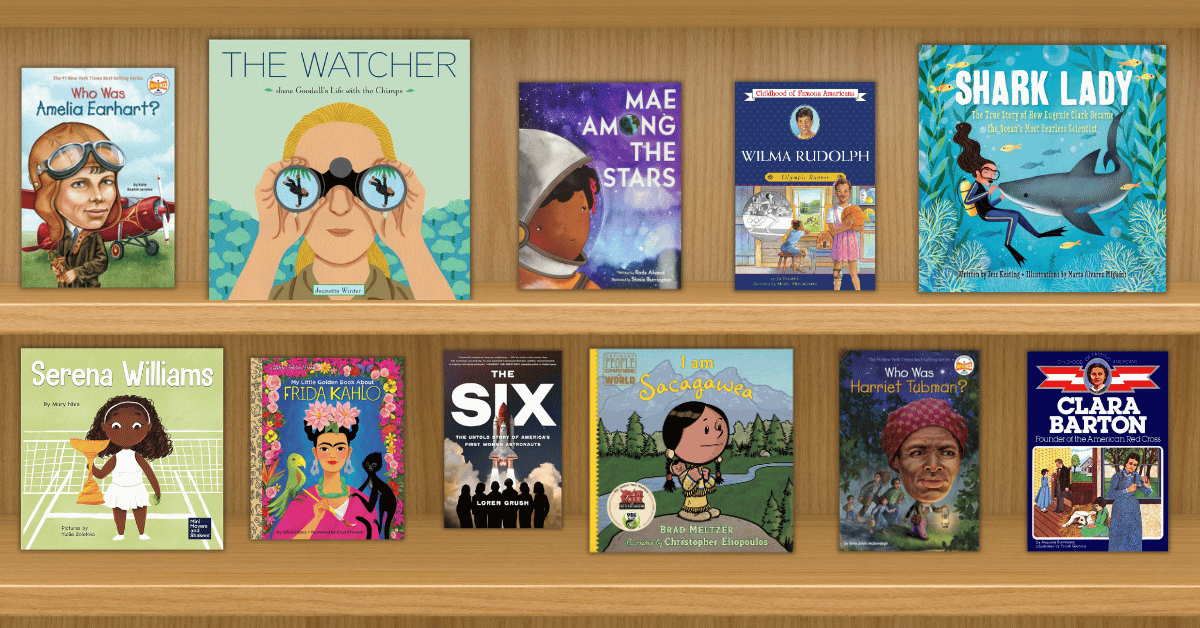 Celebrate Women's History Month by sharing these biographies written for kids. This post includes picture books and chapter books kids will love.