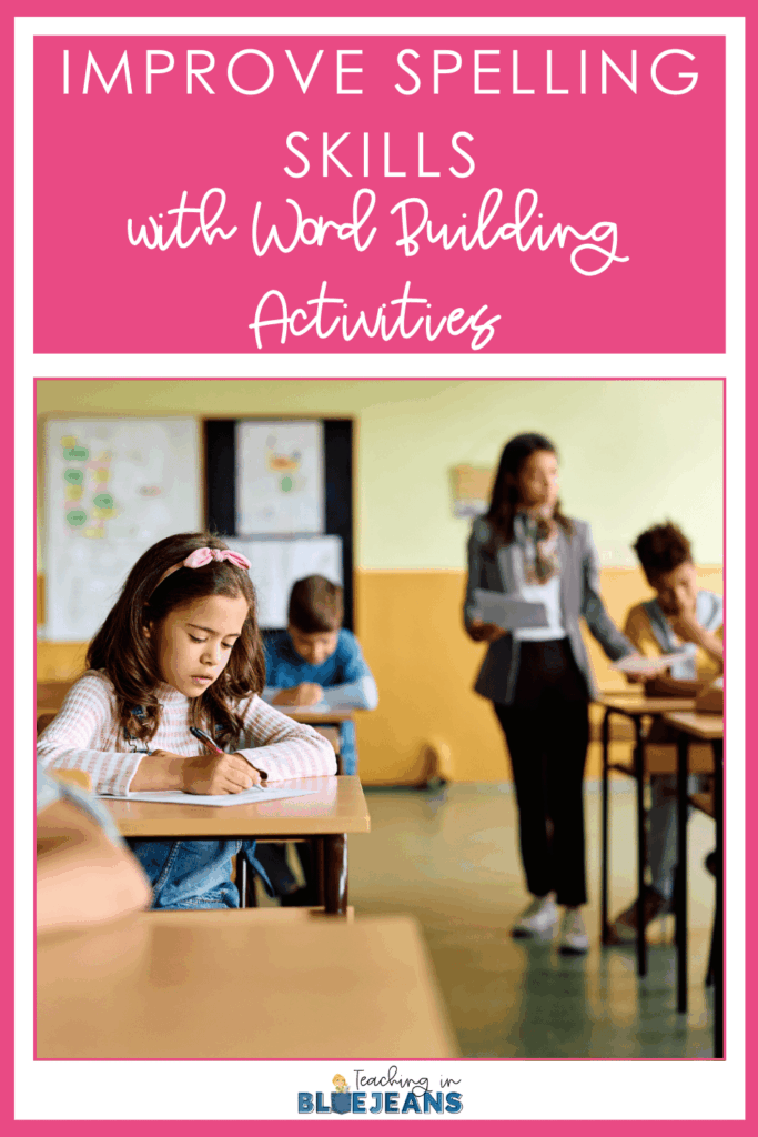 Remember to save this post to your favorite Pinterest board for quick access to these word building activities!