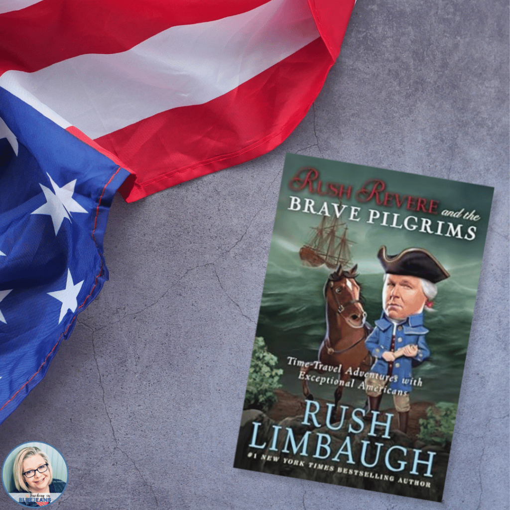 A book about history worth reading is Rush Revere and the Brave Pilgrims follows a teacher who travels book in time on his horse, Liberty.