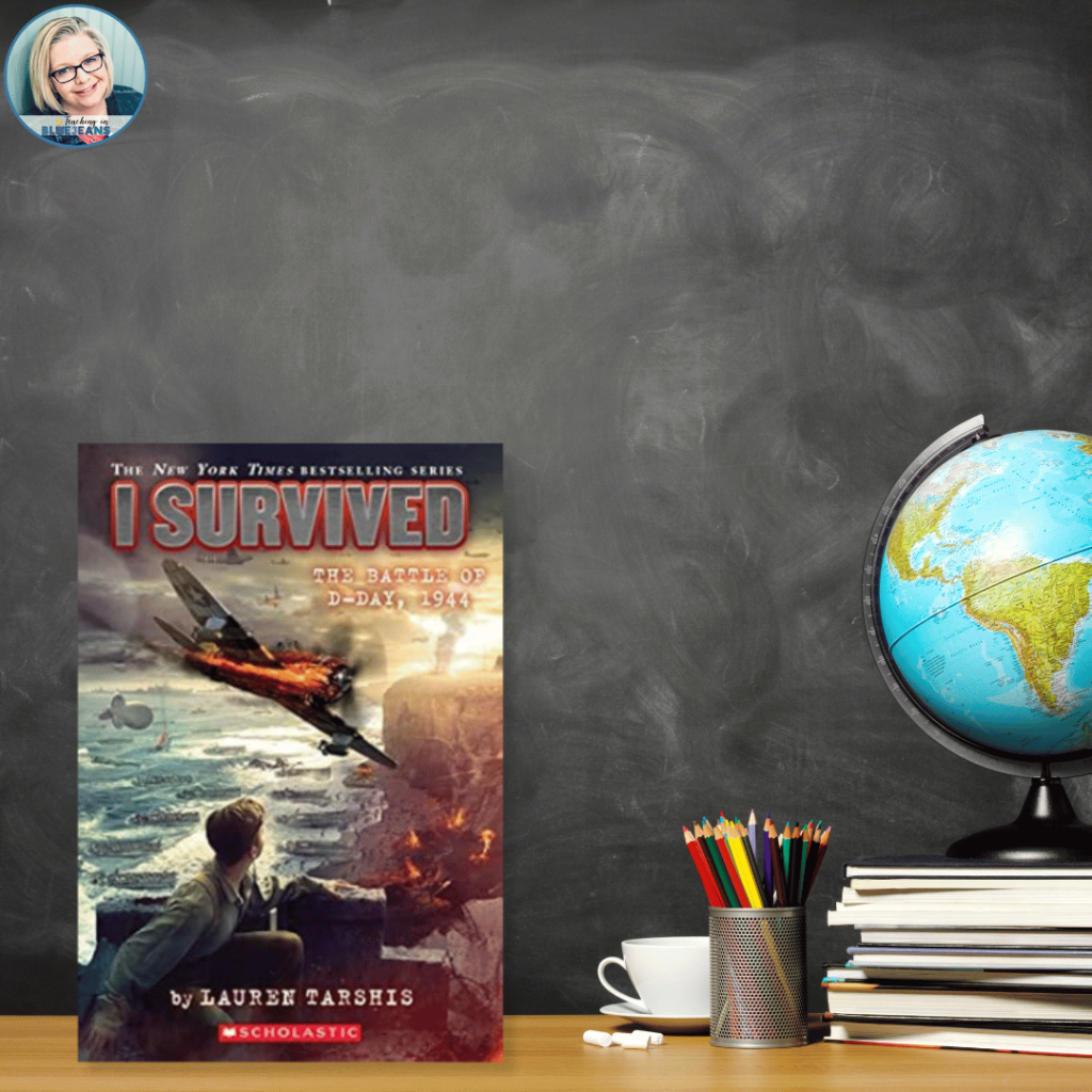 I Survived the Battle of D-Day, 1944 by Lauren Tarshis allows students to hear the story through the eyes of a young boy caught in the battle.