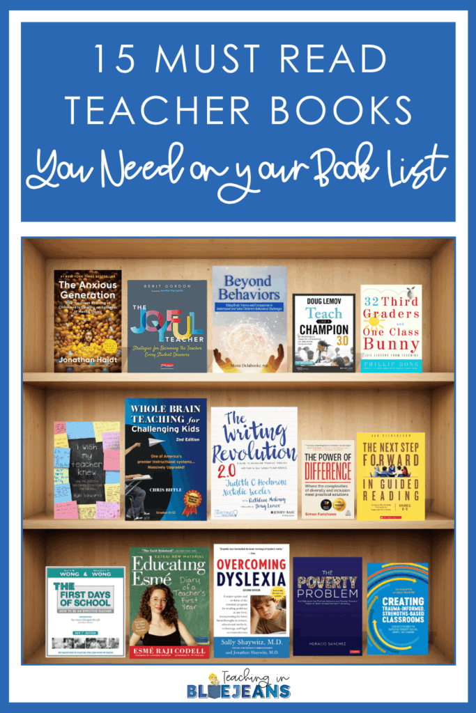 15 Must Read Teacher Books You Need on Your Book List
