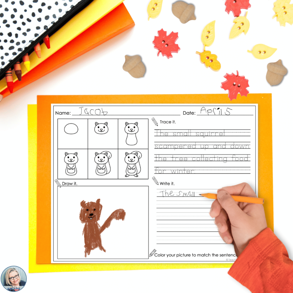 Directed drawings boost fine motor skills and make writing fun!