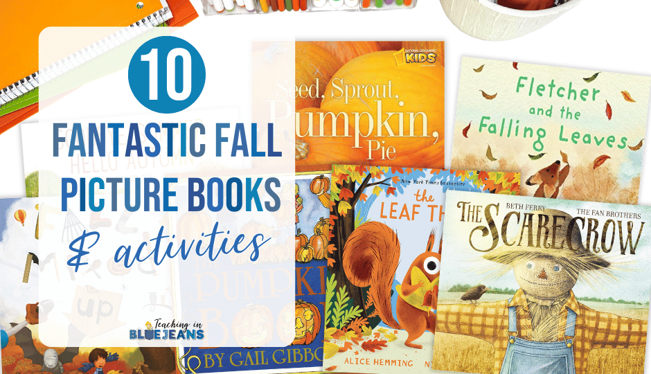 Pair this 10 fantastic fall picture books with engaging activities that your students will love. 