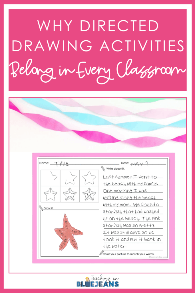 Why Directed Drawing Activities Belong in Every Primary Classroom