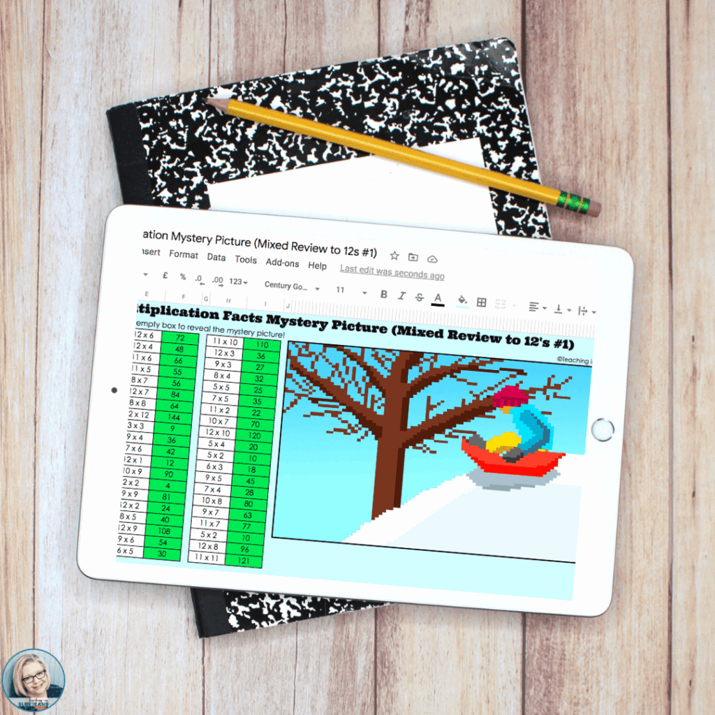 The Winter Digital Mystery Pictures are a great winter activity to keep students motivated.