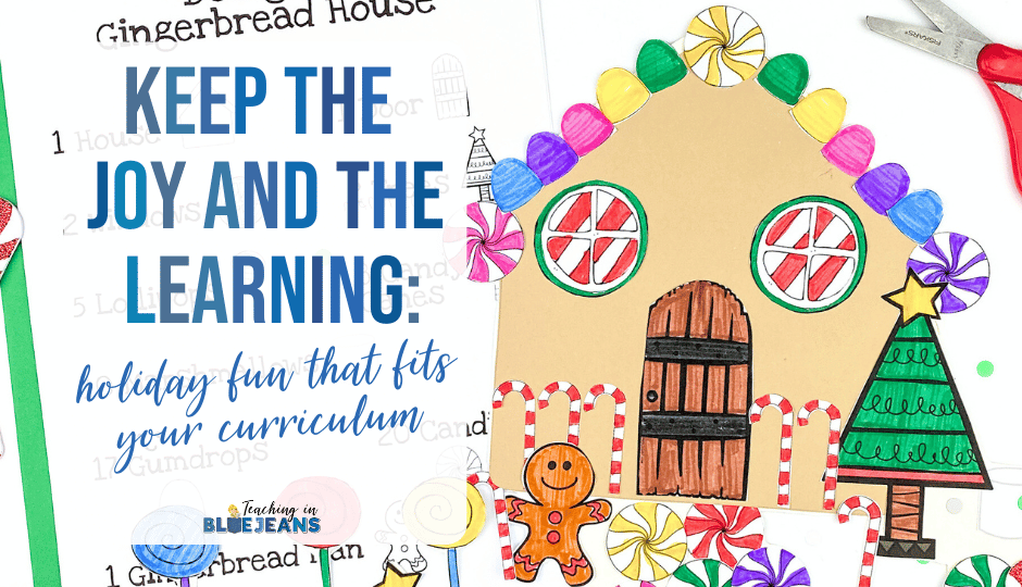 Keep the joy and the learning in your plans this December with fun holiday activities that fit your curriculum.