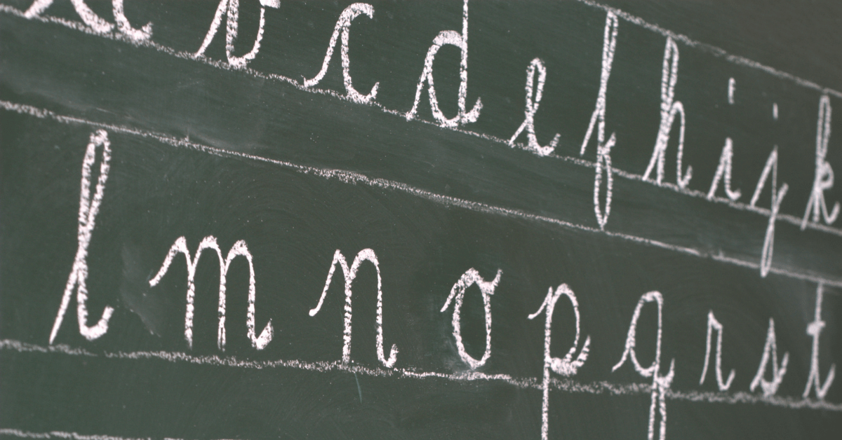 A practical approach to teaching cursive to elementary students.
