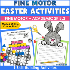 Easter Fine Motor Activities for preschool pre-k and kindergarten