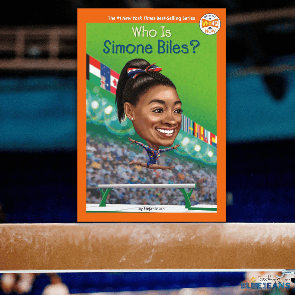 This chapter book brings the energy and excitement of Simone Biles’ gymnastics career to your young readers.